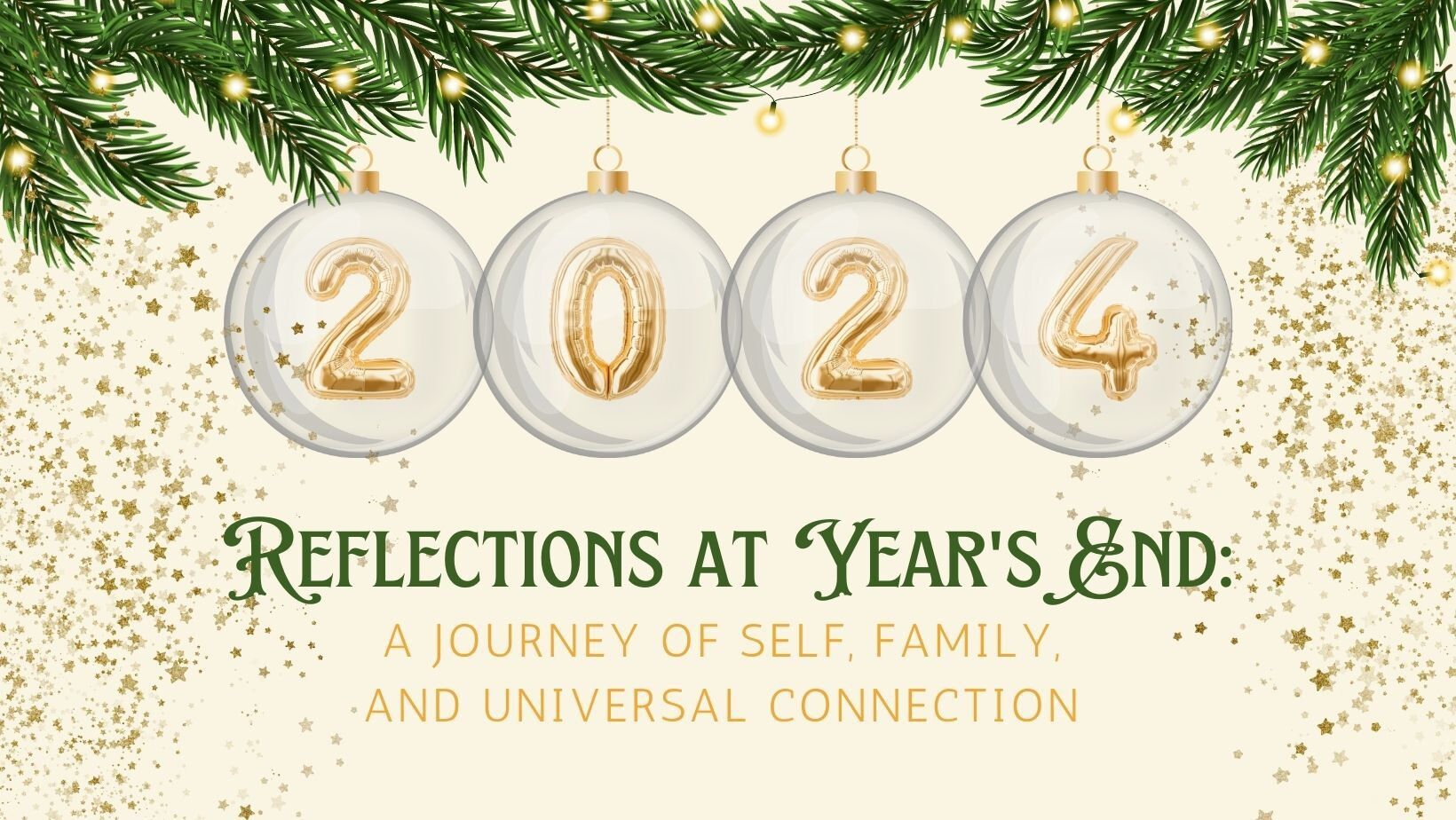 Reflections at Year's End: A Journey of Self, Family, and Universal Connection cover